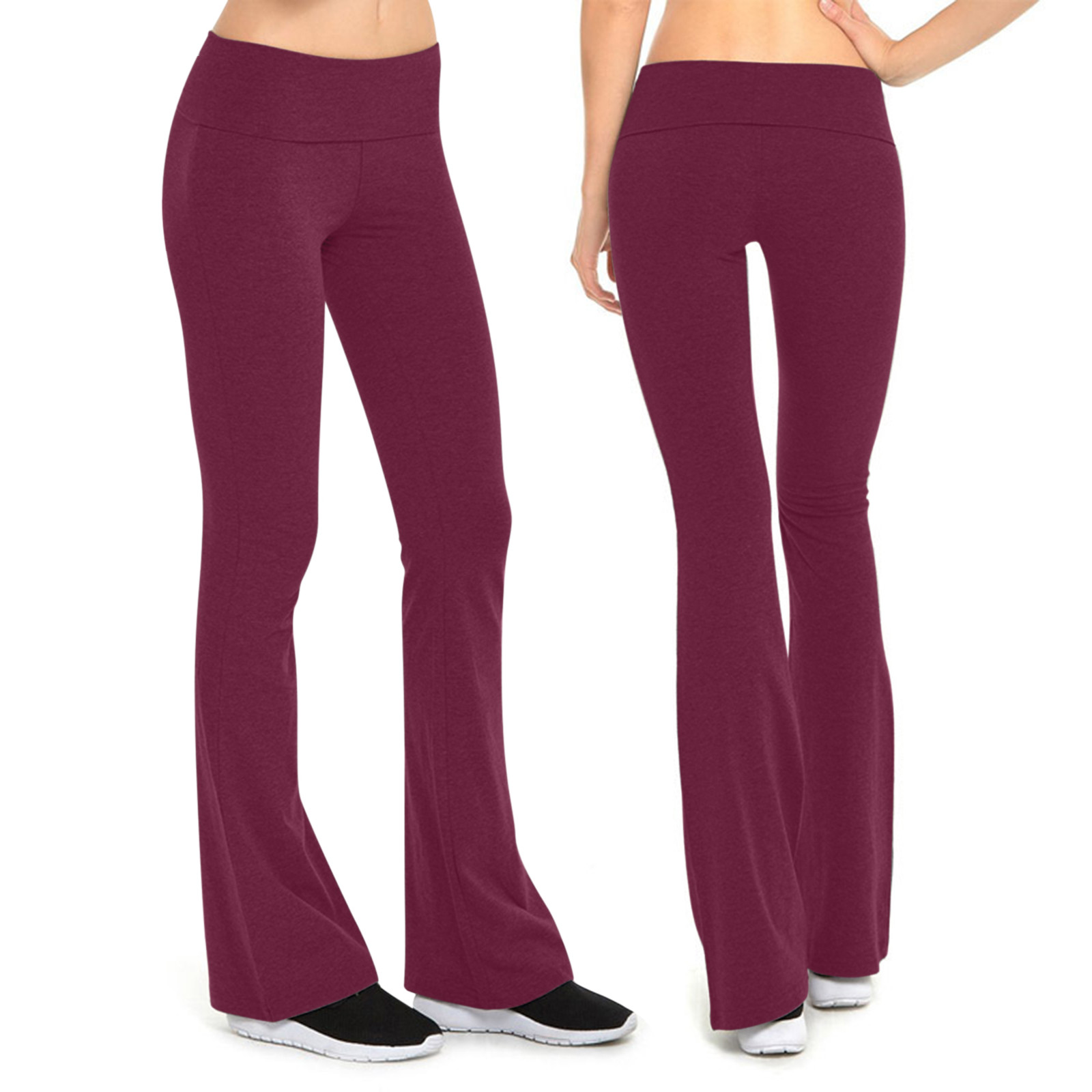 thumbnail image 2 of Pantalones deportivos de cintura alta para mujer - Pantalones ajustados de yoga con efecto lifting - Poliéster - Sexy/Casual - S-XXL, 2 of 8